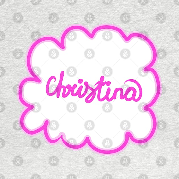 Christina. Female name. by grafinya